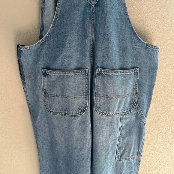 NEW Old Navy Maternity side-panel OG straight Jean overall - Picture 4 of 9